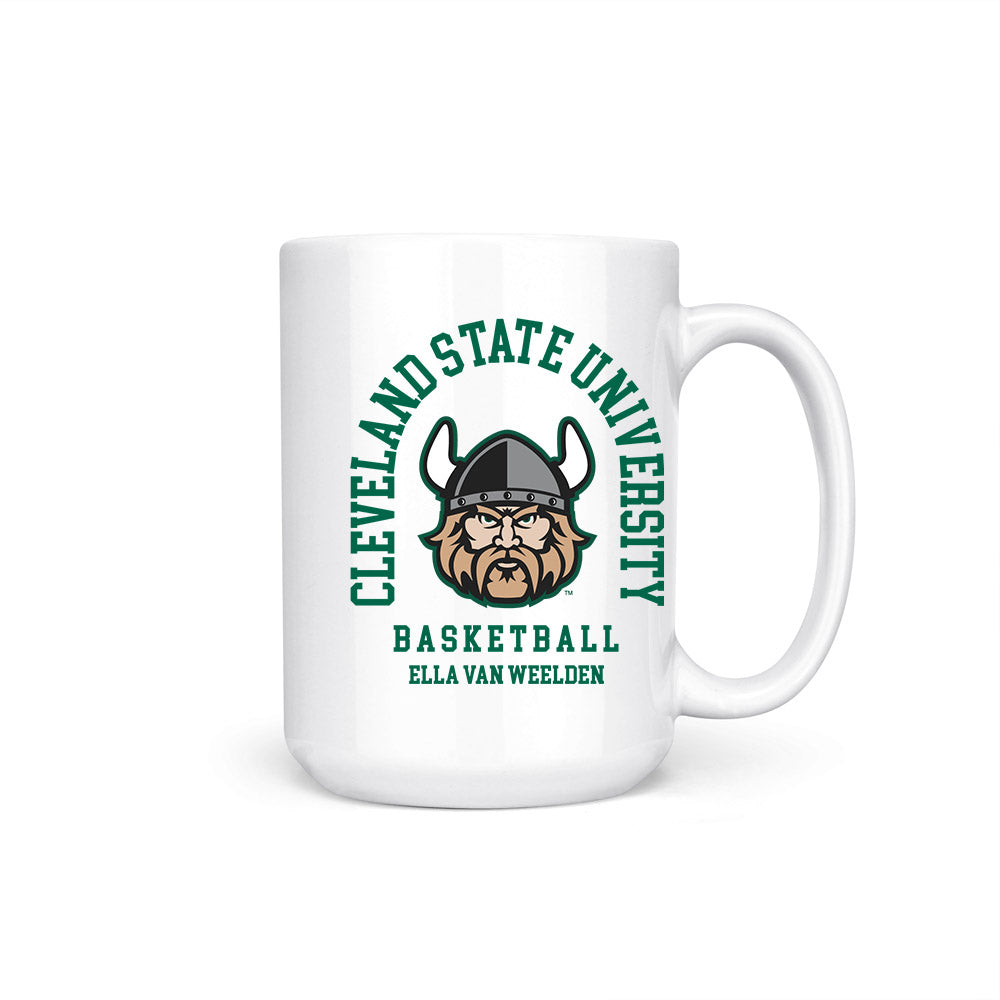Cleveland State - NCAA Women's Basketball : Ella Van Weelden - Coffee Mug-0