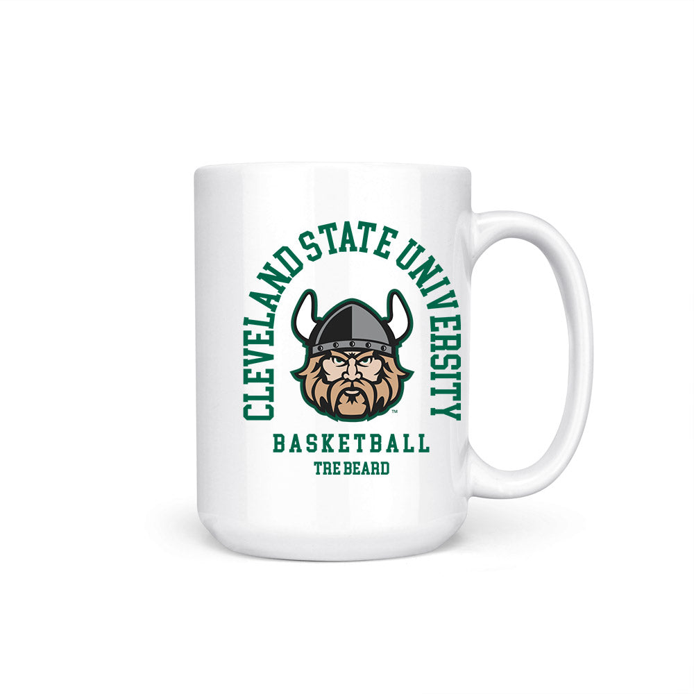 Cleveland State - NCAA Men's Basketball : Tre Beard - Coffee Mug-0
