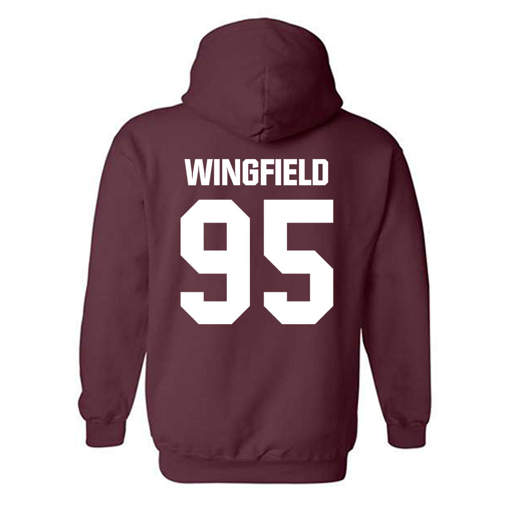 WTAMU - NCAA Football : Devin Wingfield - Hooded Sweatshirt-1