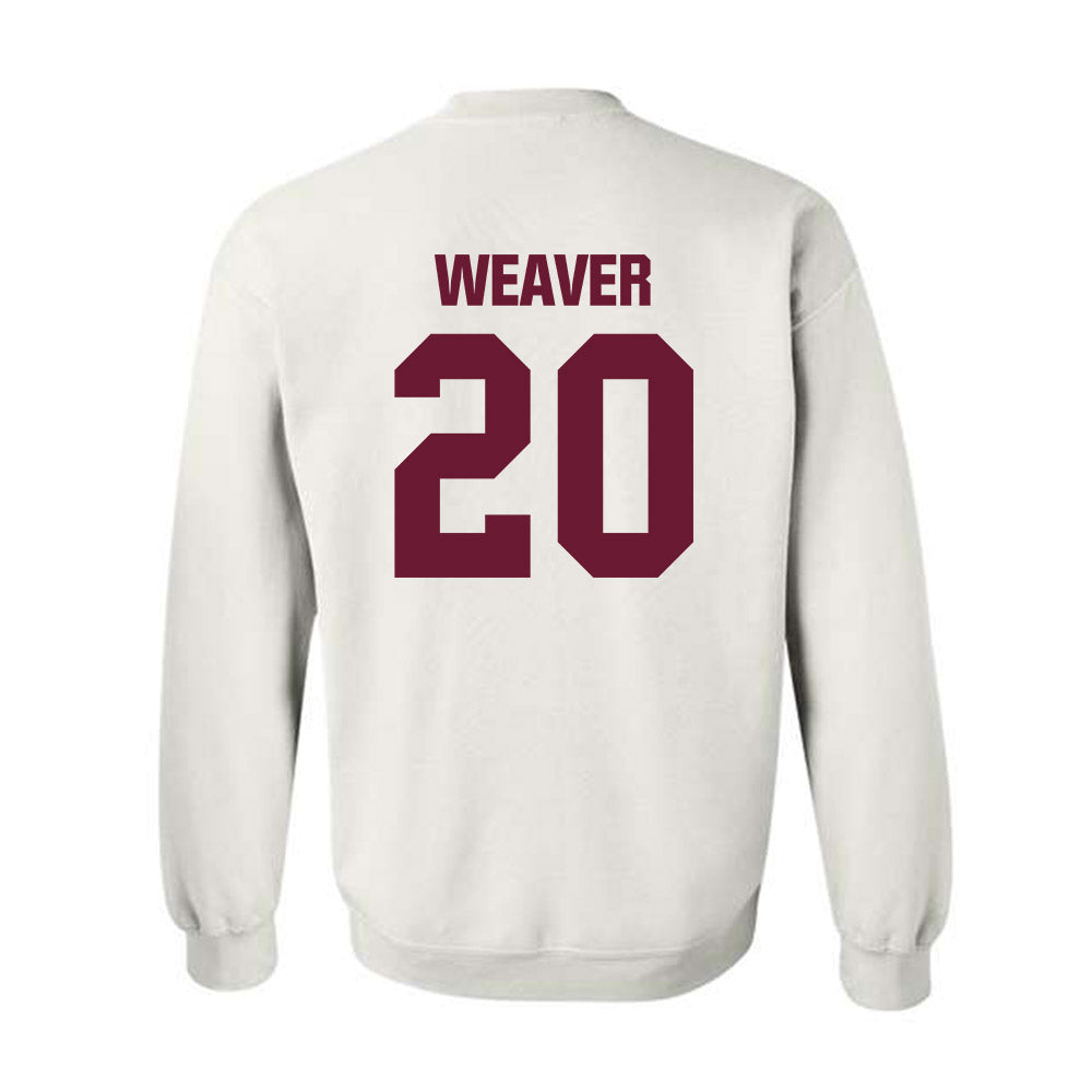 WTAMU - NCAA Baseball : Chase Weaver - Classic Shersey Crewneck Sweatshirt-1