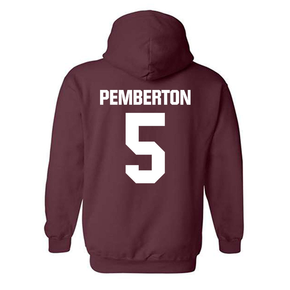 WTAMU - NCAA Women's Volleyball : Hannah Pemberton - Hooded Sweatshirt-1