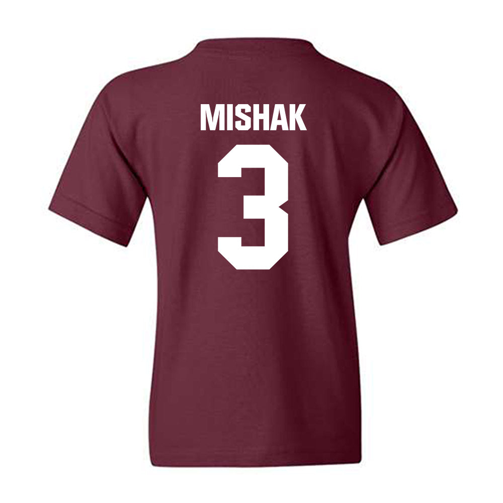 WTAMU - NCAA Men's Basketball : Brock Mishak - Youth T-Shirt-1