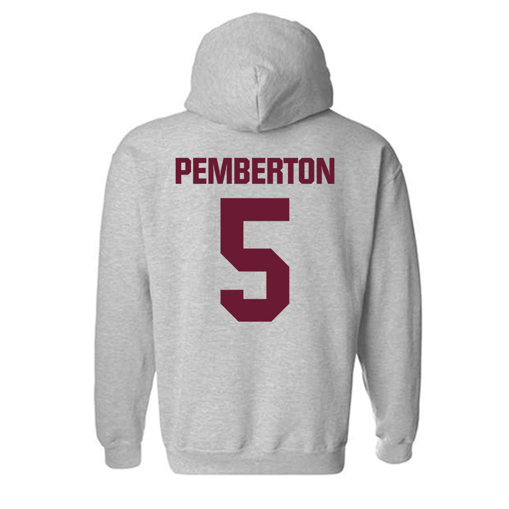 WTAMU - NCAA Women's Volleyball : Hannah Pemberton - Hooded Sweatshirt-1