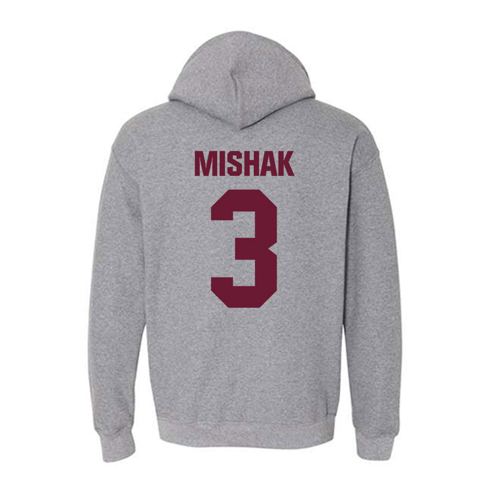 WTAMU - NCAA Men's Basketball : Brock Mishak - Hooded Sweatshirt-1
