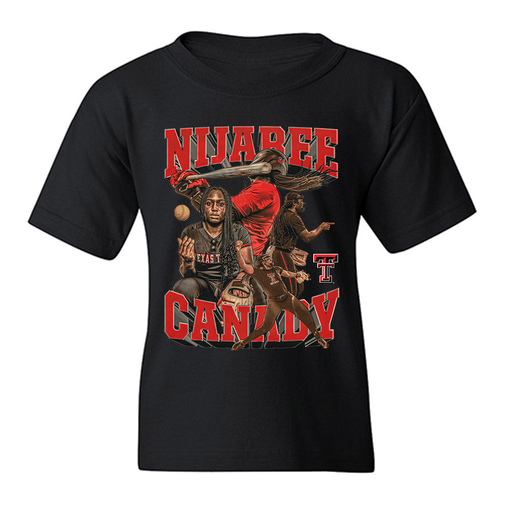 Texas Tech - NCAA Softball : NiJaree Canady - Youth T-Shirt-0