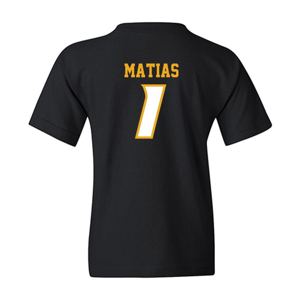 Missouri - NCAA Women's Volleyball : Zoey Matias - Youth T-Shirt-1