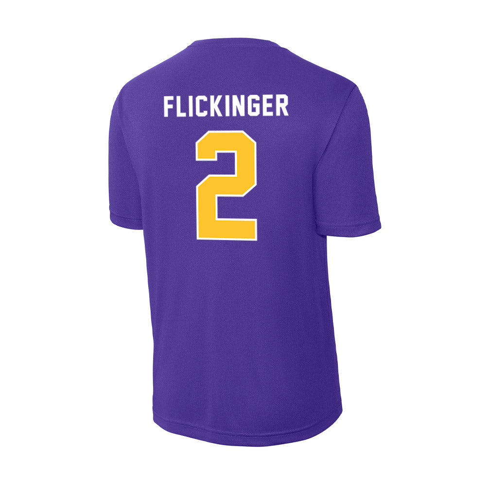 LSU - NCAA Women's Volleyball : Paige Flickinger - Activewear T-Shirt-1
