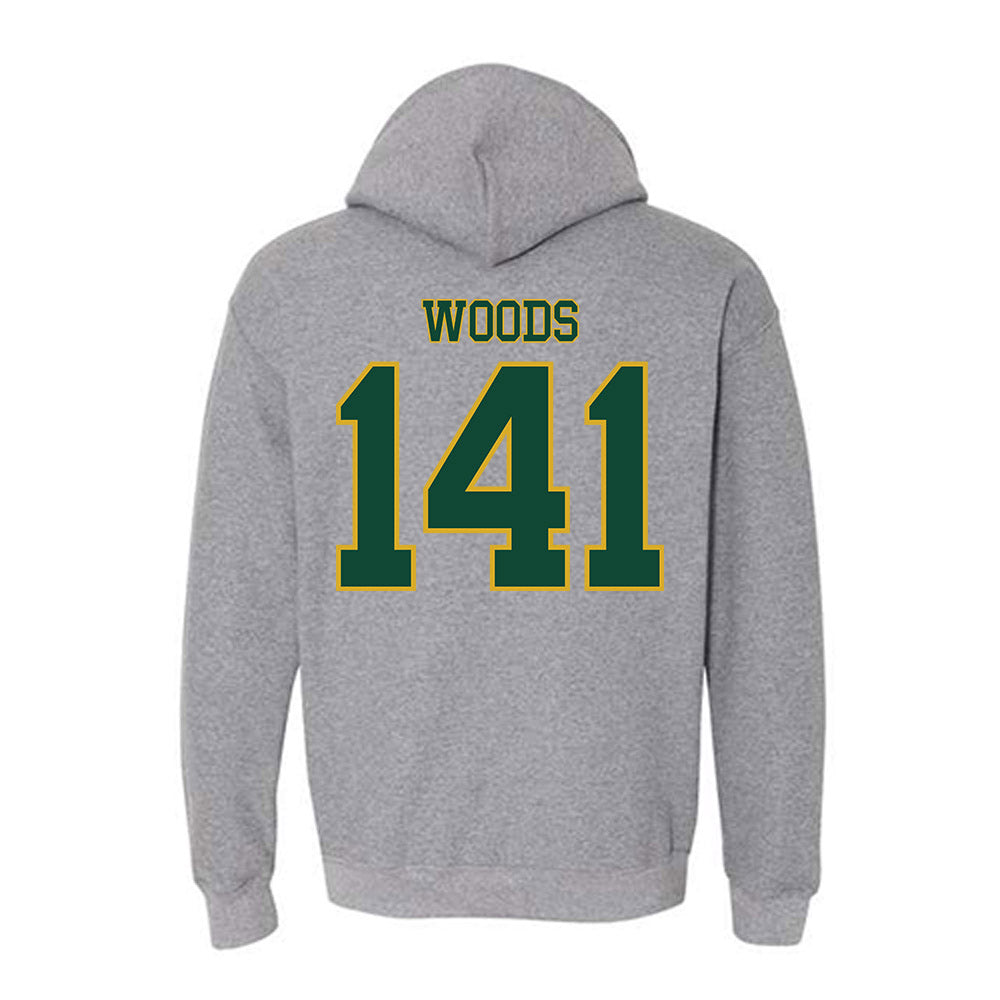 Tiffin - NCAA Wrestling : Cael Woods - Classic Shersey Hooded Sweatshirt-1
