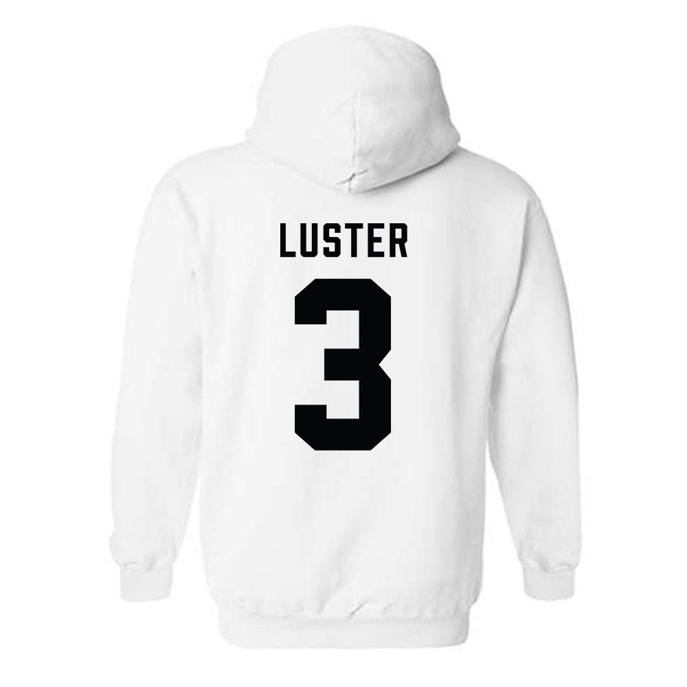 Wofford - NCAA Football : Skoot Luster - Classic Shersey Hooded Sweatshirt-1