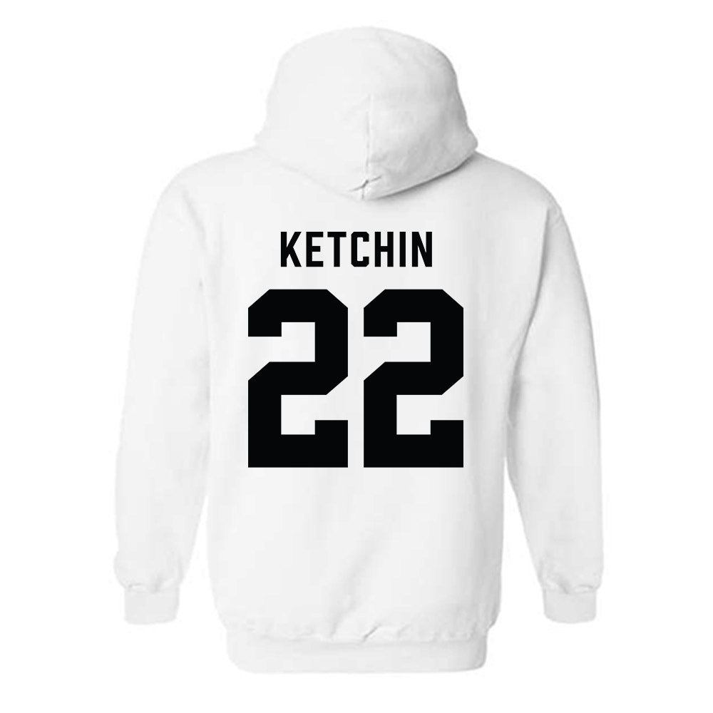Wofford - NCAA Football : Perrin Ketchin - Classic Shersey Hooded Sweatshirt-1