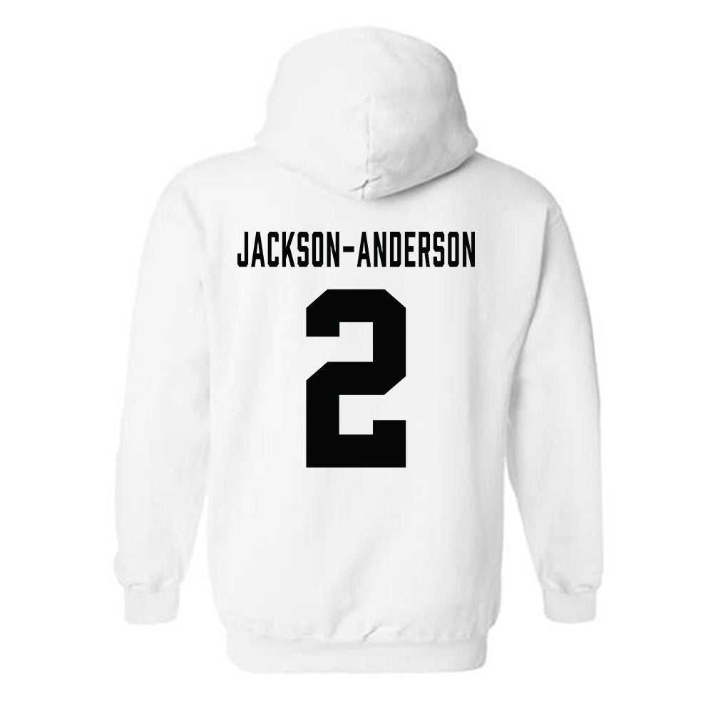 Wofford - NCAA Football : Ihson Jackson-Anderson - Classic Shersey Hooded Sweatshirt-1