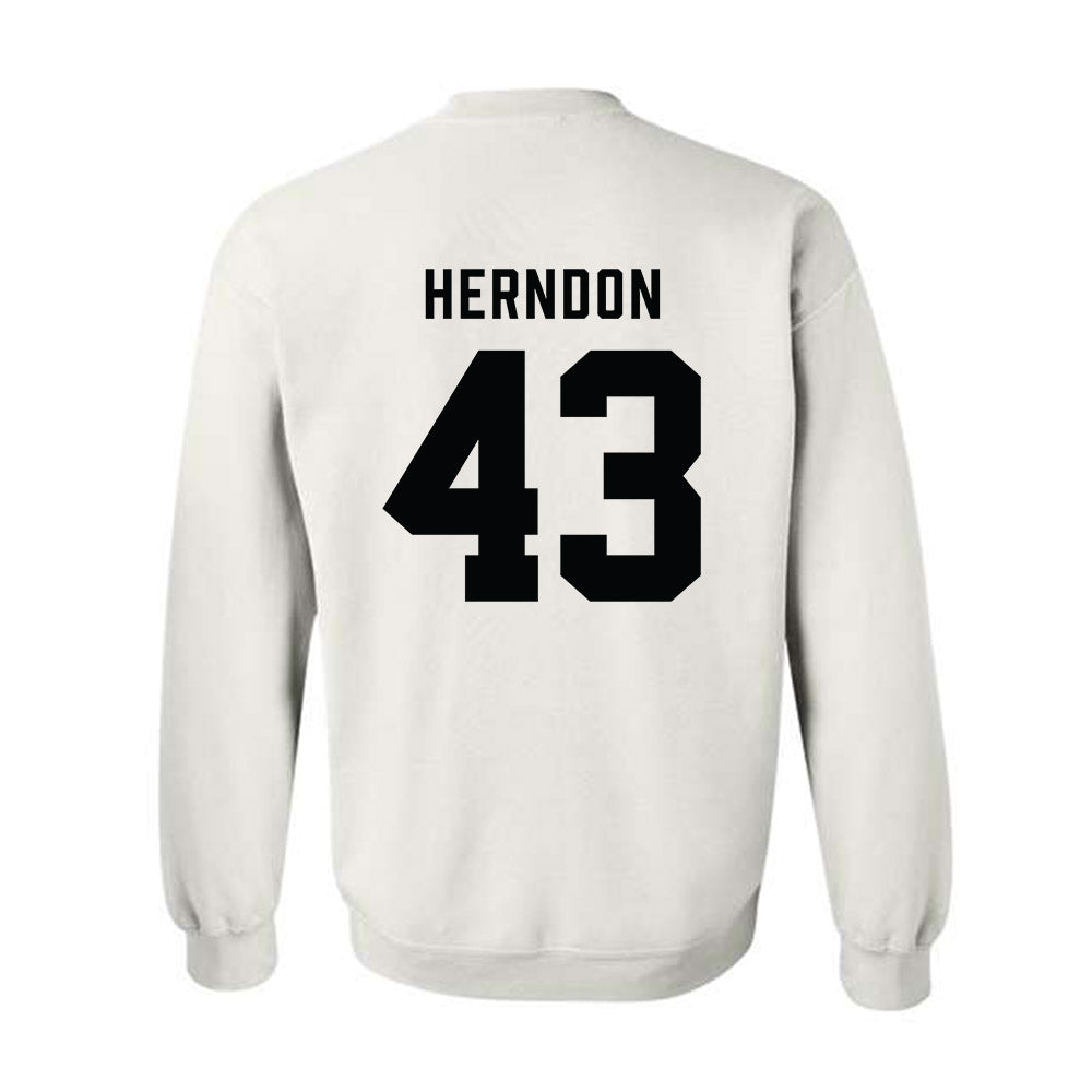 - NCAA Baseball : Hunter Herndon - Classic Shersey Crewneck Sweatshirt-1