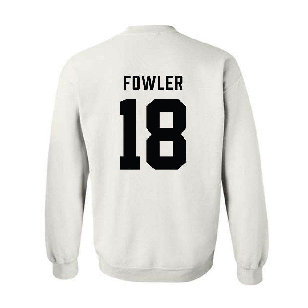 Wofford - NCAA Football : Jaden Fowler - Classic Shersey Crewneck Sweatshirt-1