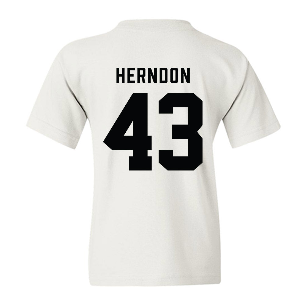- NCAA Baseball : Hunter Herndon - Classic Shersey Youth T-Shirt-1