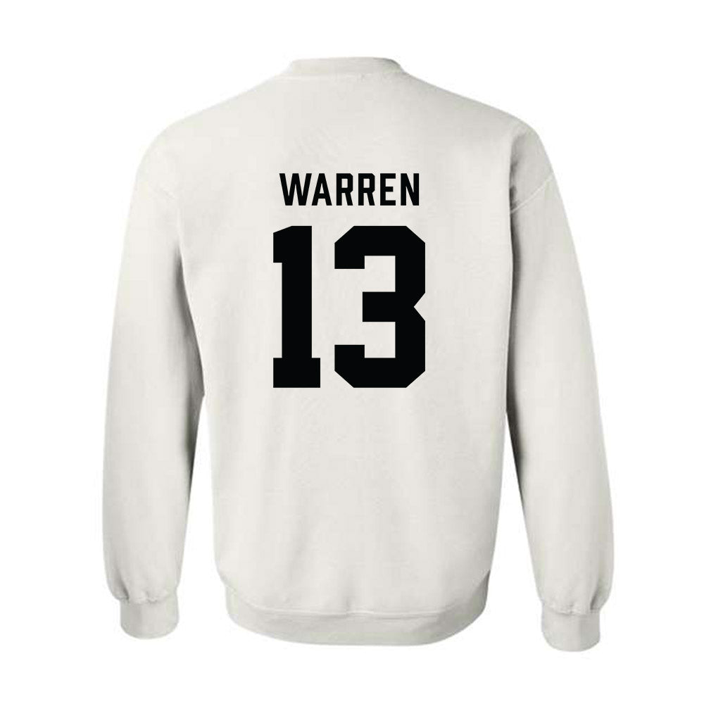 - NCAA Women's Basketball : Toni Warren - Classic Shersey Crewneck Sweatshirt-1