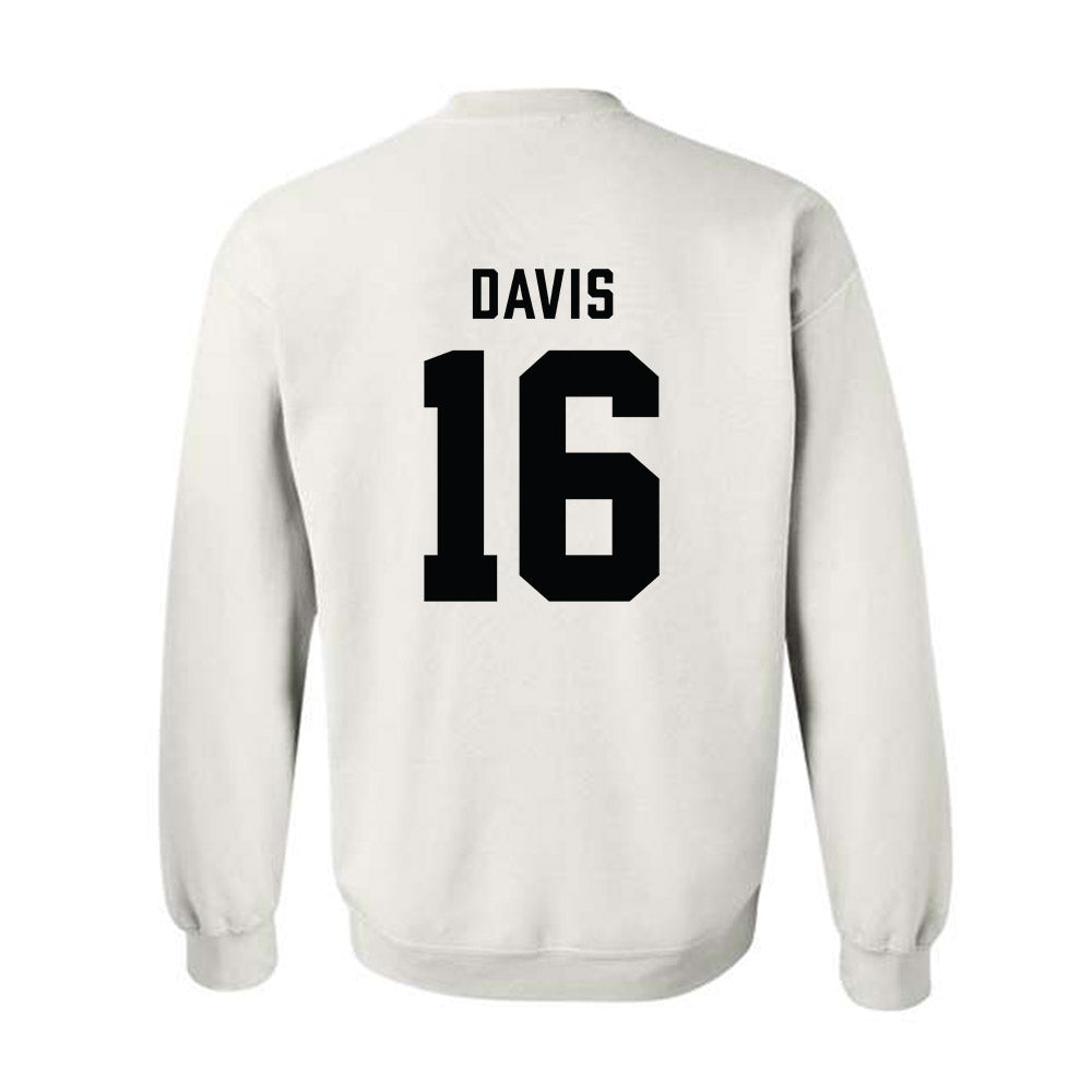 - NCAA Baseball : Champ Davis - Classic Shersey Crewneck Sweatshirt-1