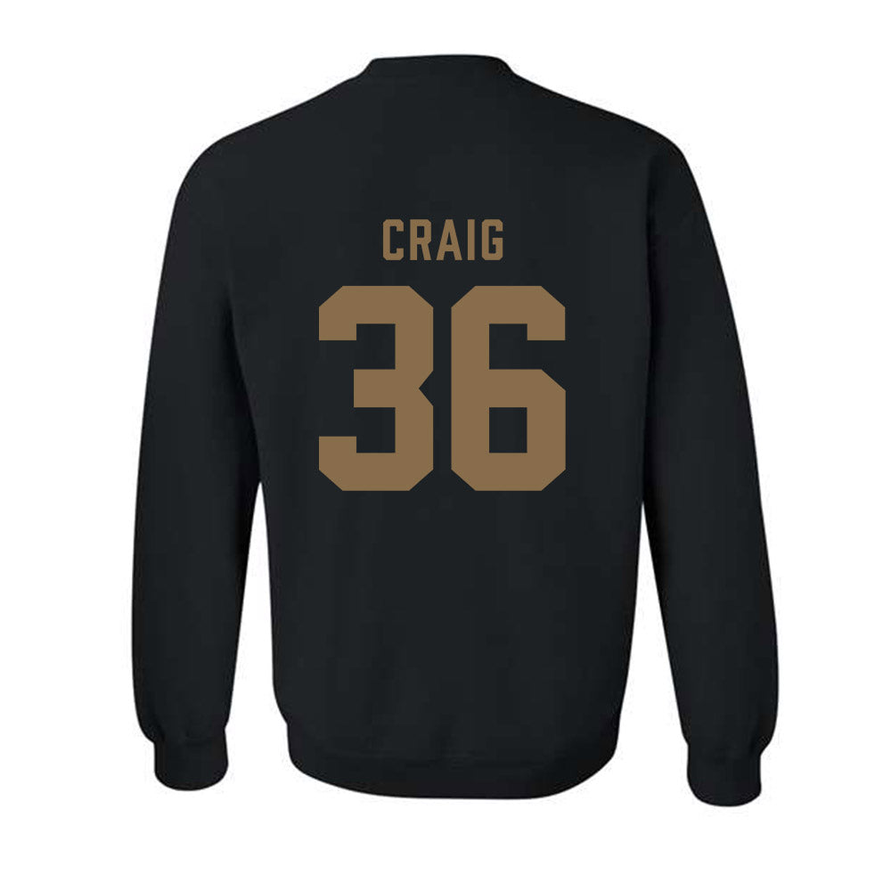 Wofford - NCAA Football : Cavan Craig - Classic Shersey Crewneck Sweatshirt-1