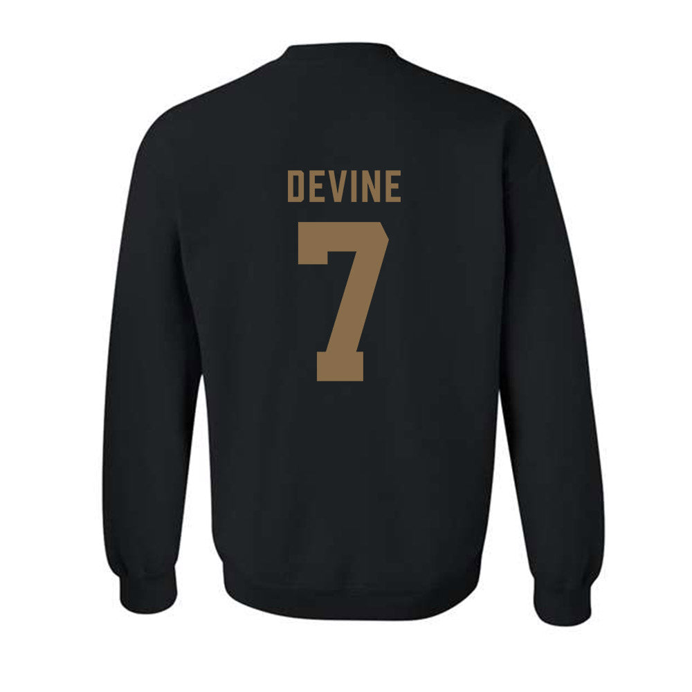 Wofford - NCAA Softball : Desirae Devine - Classic Shersey Crewneck Sweatshirt-1