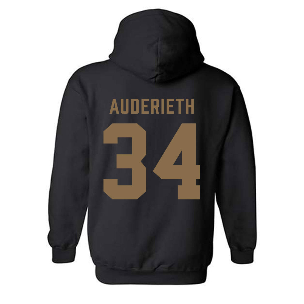 - NCAA Men's Soccer : Elliot Auderieth - Classic Shersey Hooded Sweatshirt-1
