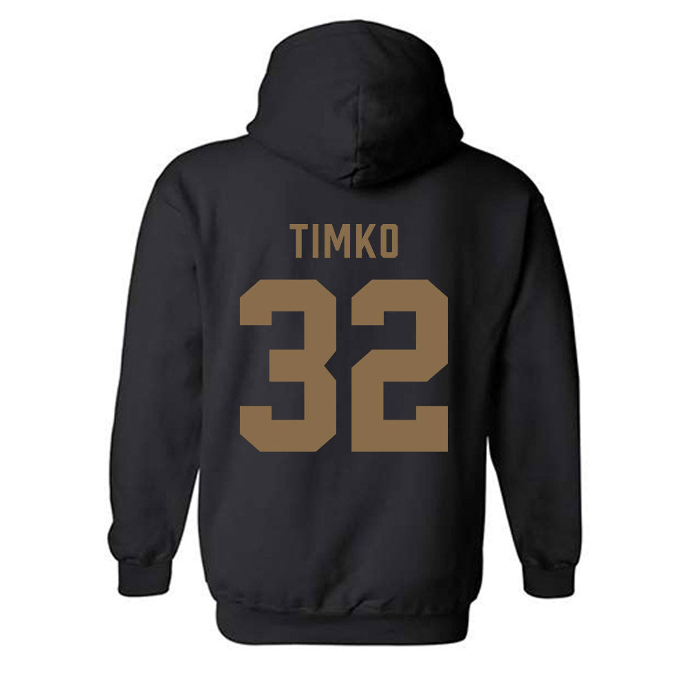 Wofford - NCAA Football : Troy Timko - Classic Shersey Hooded Sweatshirt-1