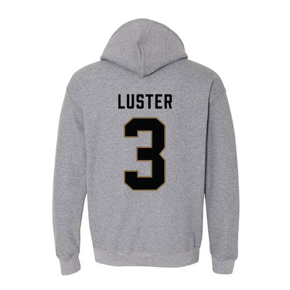 Wofford - NCAA Football : Skoot Luster - Classic Shersey Hooded Sweatshirt-1