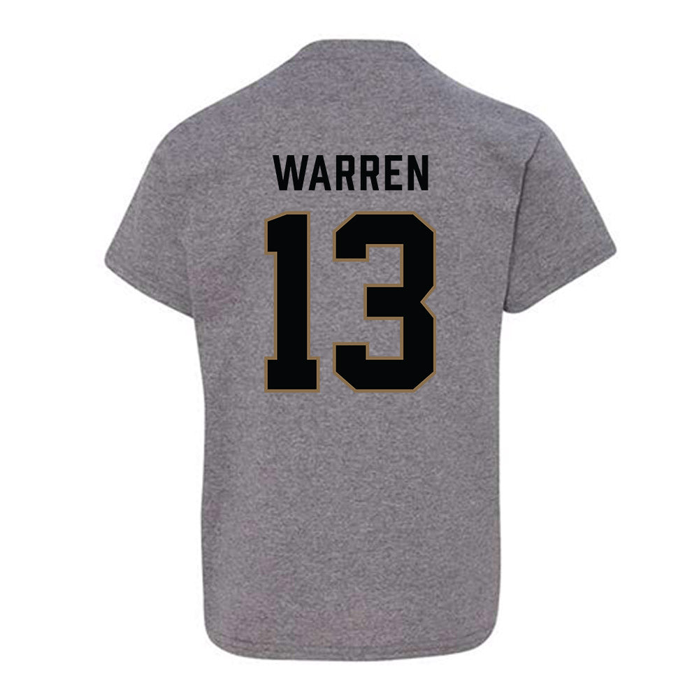 - NCAA Women's Basketball : Toni Warren - Classic Shersey Youth T-Shirt-1