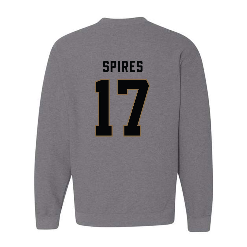 Wofford - NCAA Men's Soccer : Franklin Spires - Classic Shersey Crewneck Sweatshirt-1