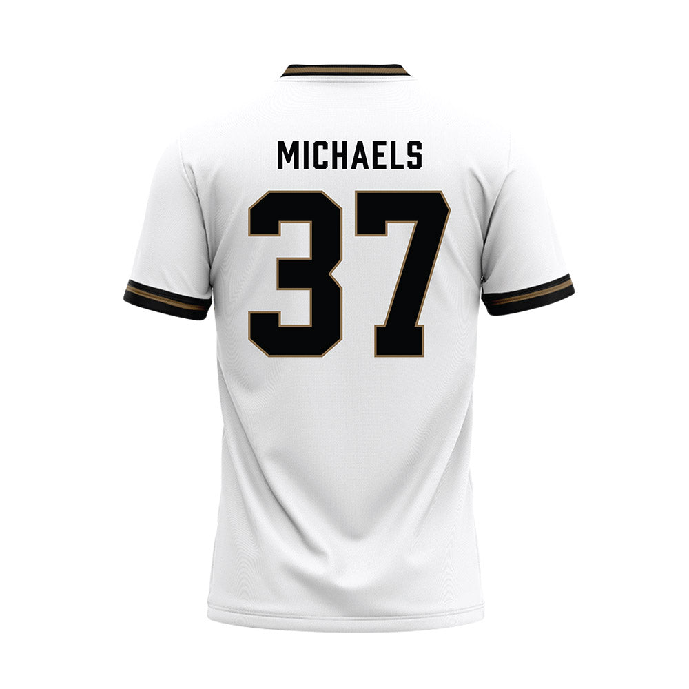 - NCAA Baseball : Kenny Michaels - White Baseball Jersey-1