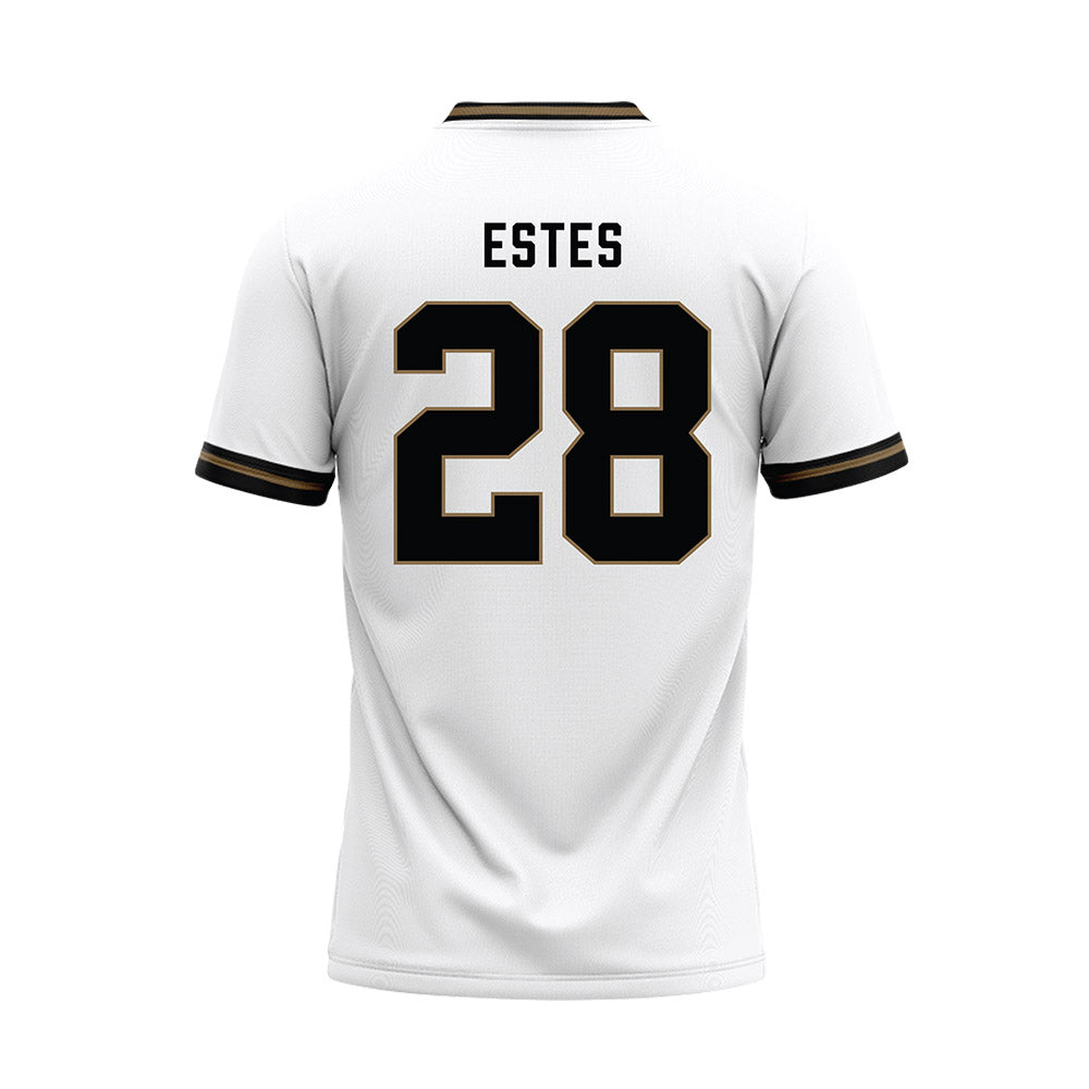 Wofford - NCAA Baseball : Wes Estes - White Baseball Jersey-1