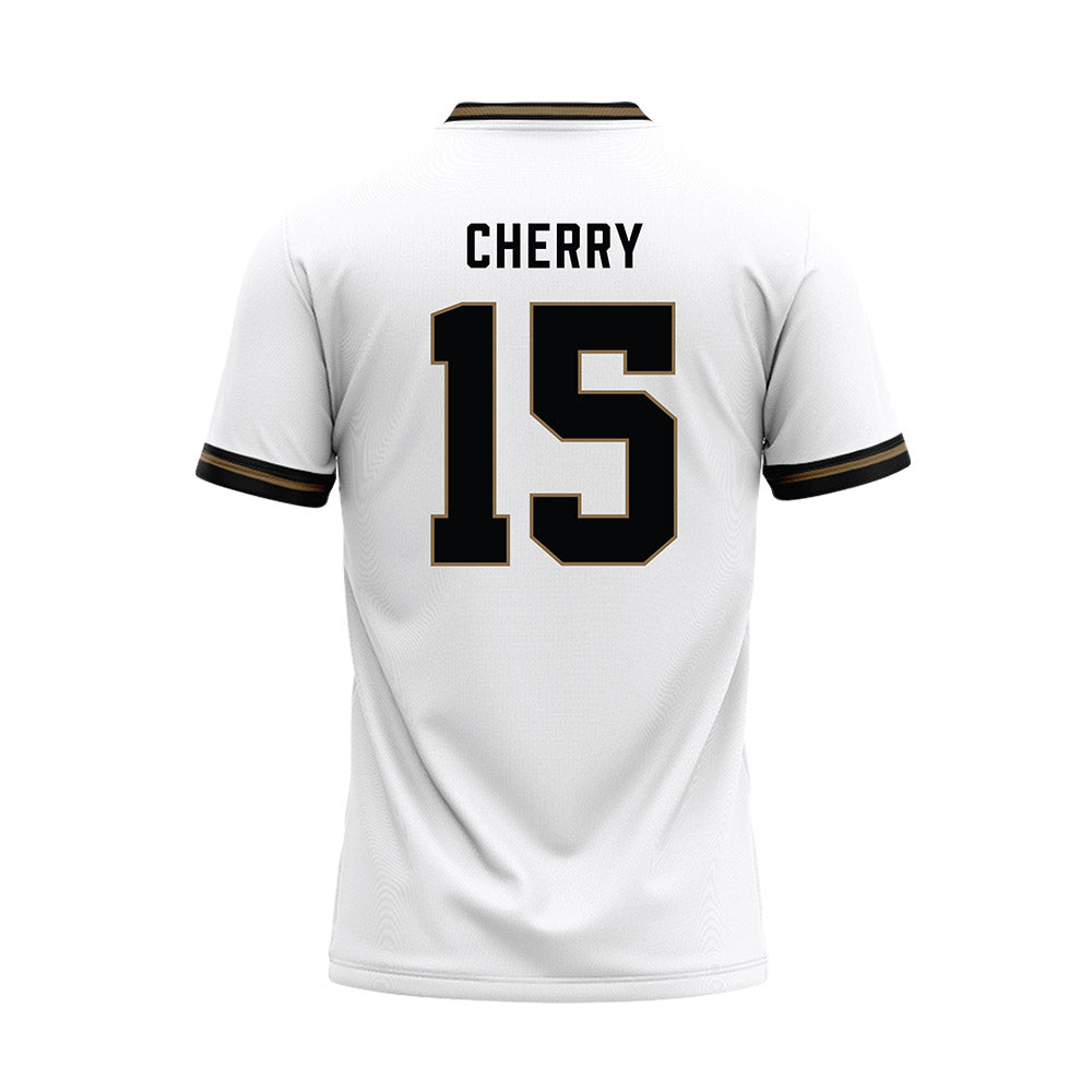 - NCAA Baseball : Carson Cherry - White Baseball Jersey-1