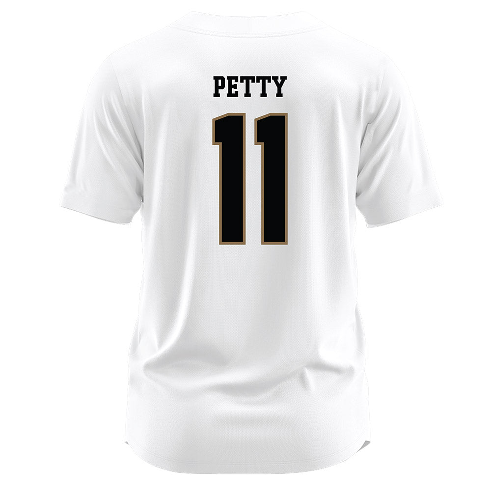 - NCAA Softball : Kalli Petty - White Jersey-1
