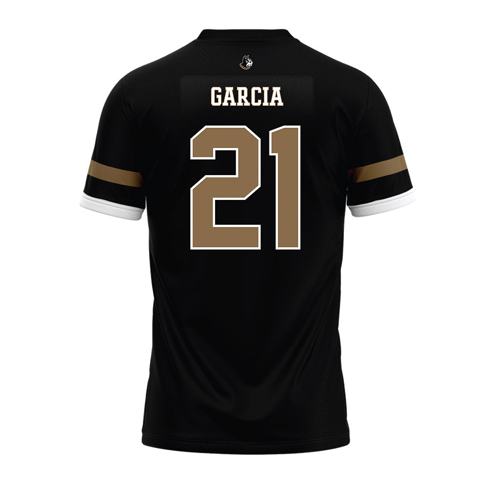 Wofford - NCAA Football : Adonis Garcia - Black Premium Football Jersey-1
