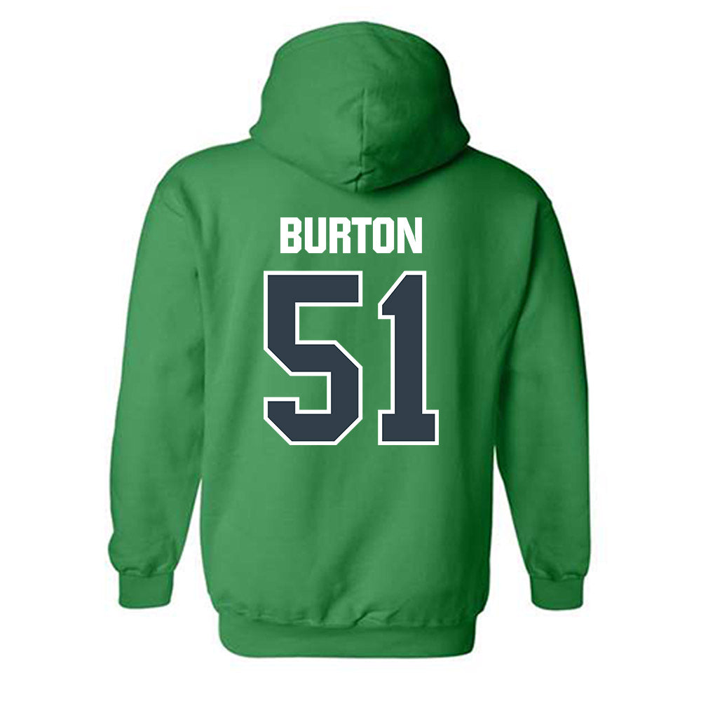 UAM - NCAA Baseball : Drew Burton - Classic Shersey Hooded Sweatshirt-1