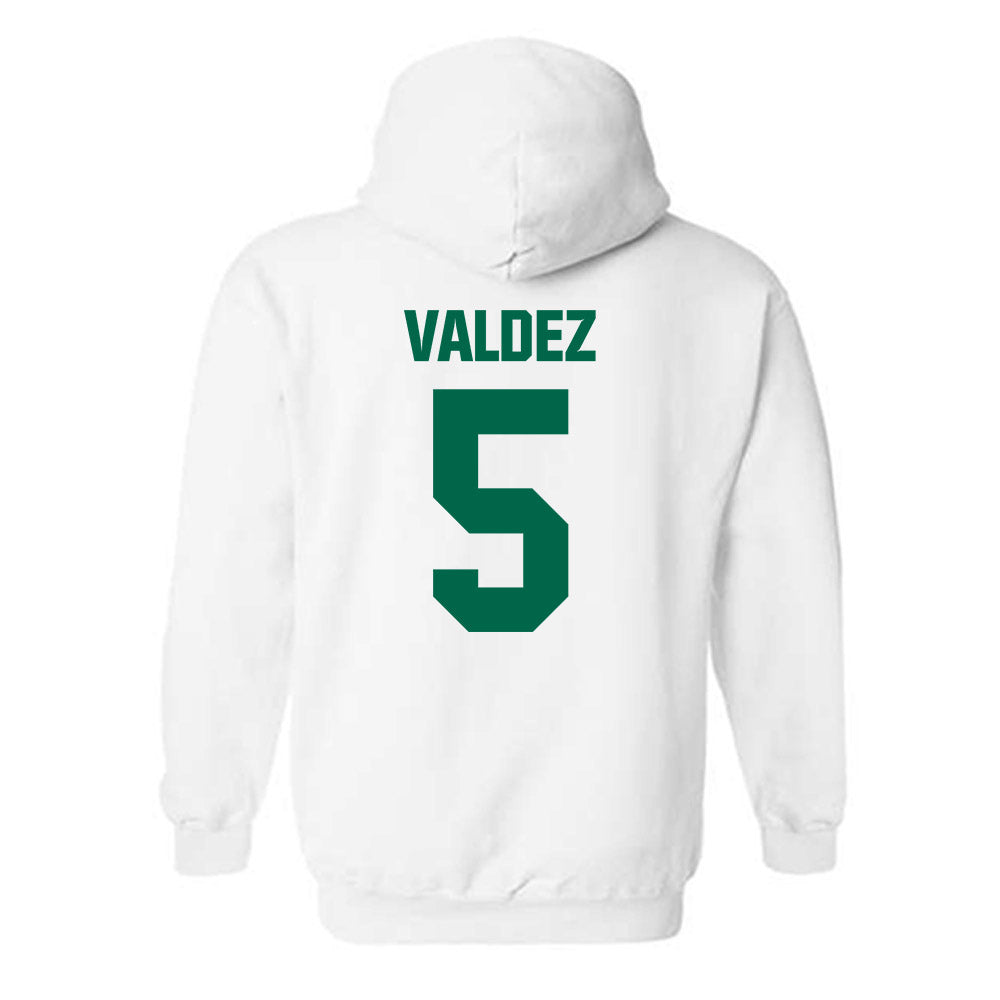 UAM - NCAA Men's Basketball : Gianssen Valdez - Classic Shersey Hooded Sweatshirt-1