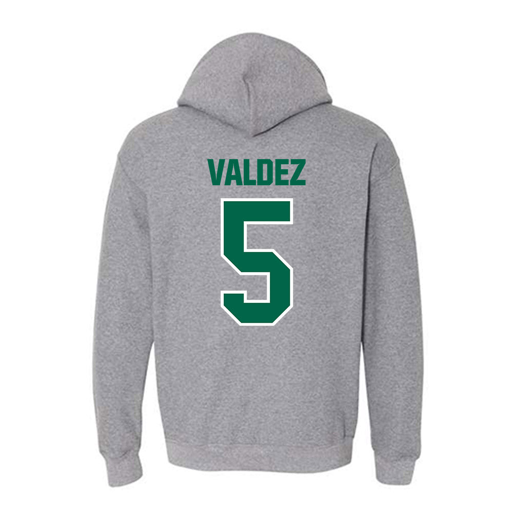 UAM - NCAA Men's Basketball : Gianssen Valdez - Classic Shersey Hooded Sweatshirt-1