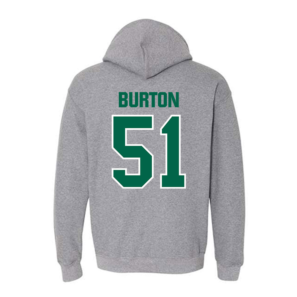 UAM - NCAA Baseball : Drew Burton - Classic Shersey Hooded Sweatshirt-1