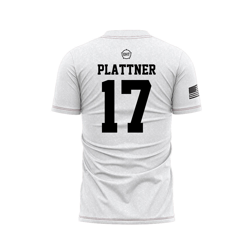 Alabama - NCAA Baseball : Will Plattner - Operation Hat Trick Soccer Jersey-1
