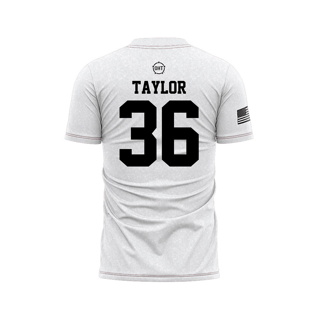 Alabama - NCAA Softball : Ambrey Taylor - Operation Hat Trick Soccer Jersey-1