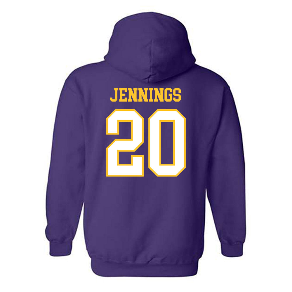 LSUS - NCAA Baseball : Devon Jennings - Hooded Sweatshirt-1