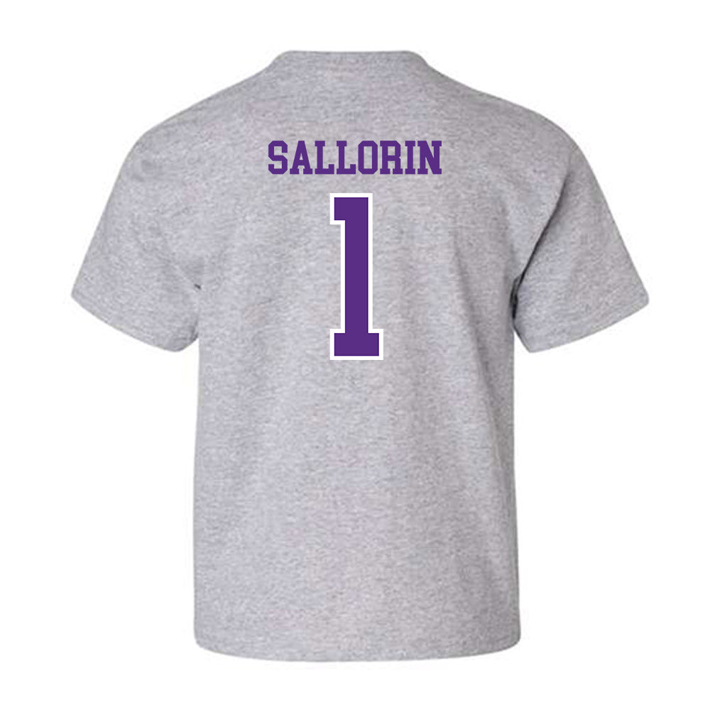 LSUS - NCAA Baseball : Jose Sallorin - Classic Shersey Youth T-Shirt-1