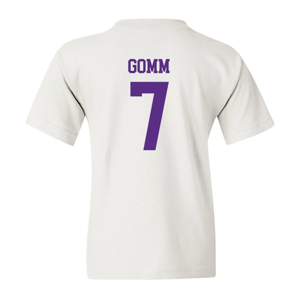 LSUS - NCAA Baseball : Austin Gomm - Youth T-Shirt-1