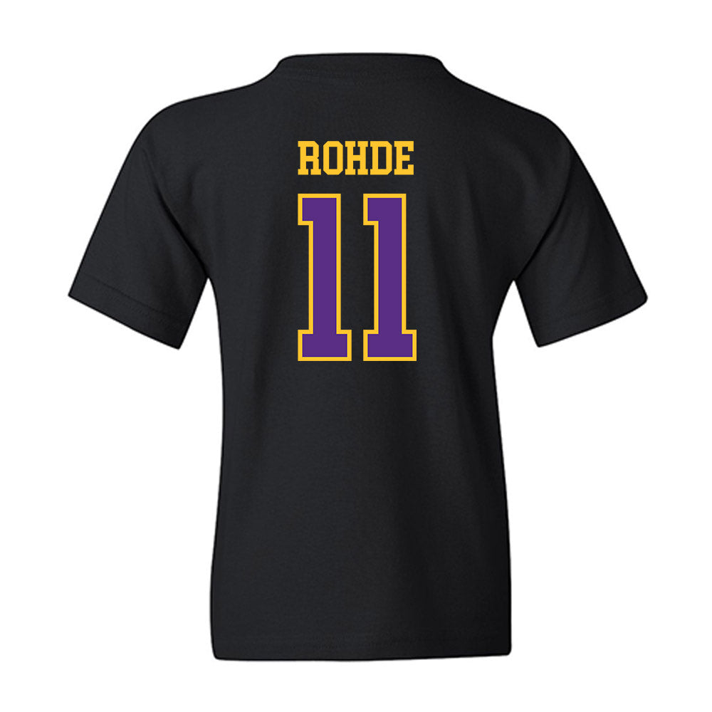 LSUS - NCAA Baseball : Isaac Rohde - Youth T-Shirt-1