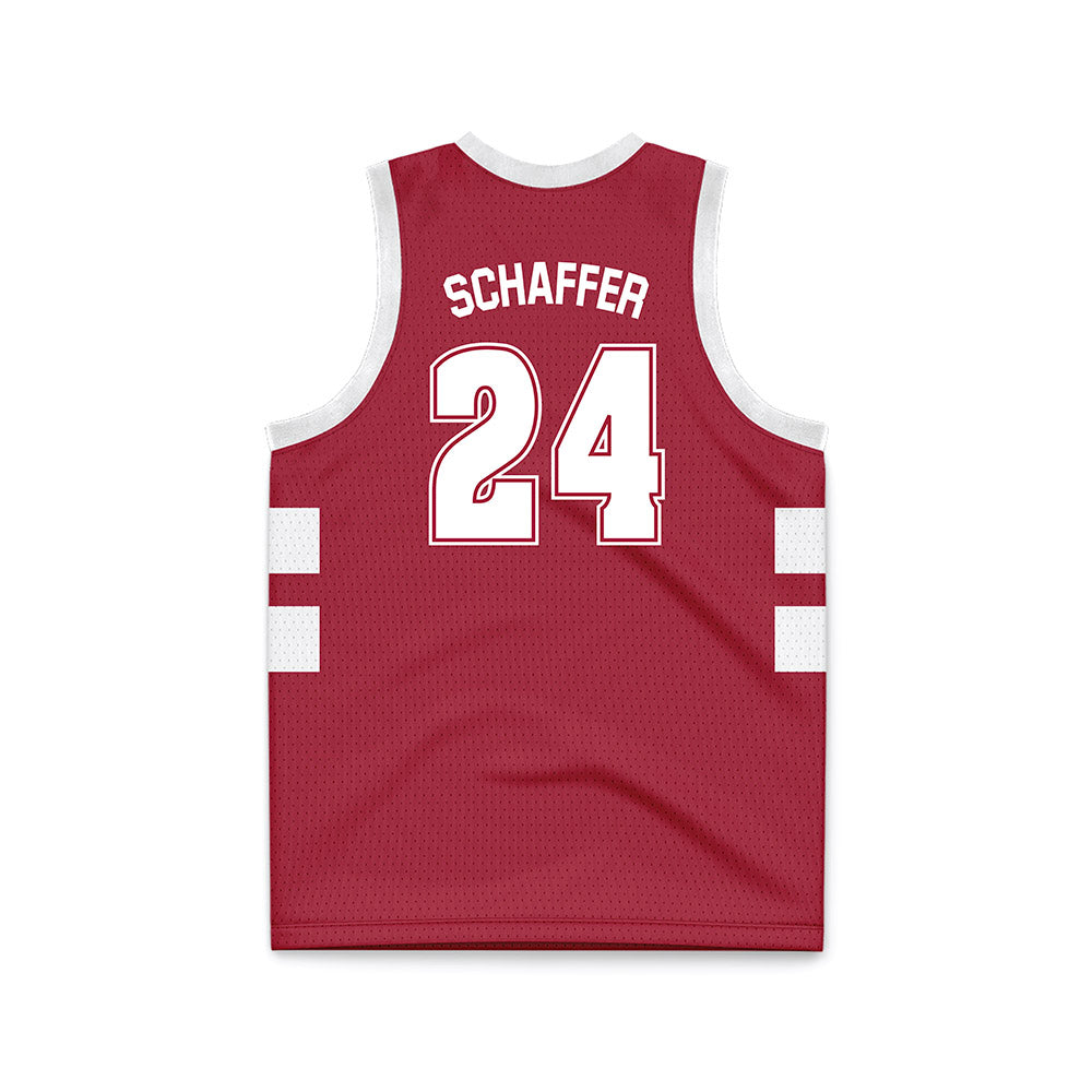 Alabama - Men's Basketball Alumni : Lawson Schaffer - Basketball Jersey-1