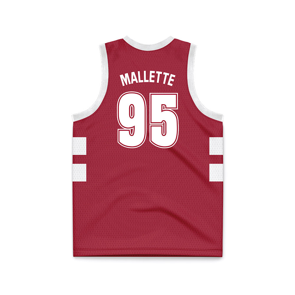 Alabama - NCAA Men's Basketball : Houston Mallette - Basketball Jersey-1