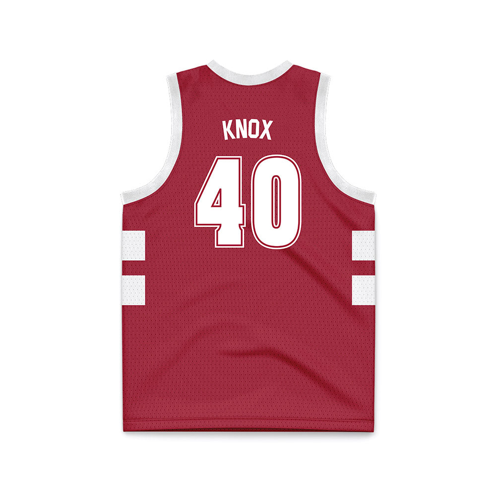 Alabama - Men's Basketball Alumni : Justin Knox - Basketball Jersey-1