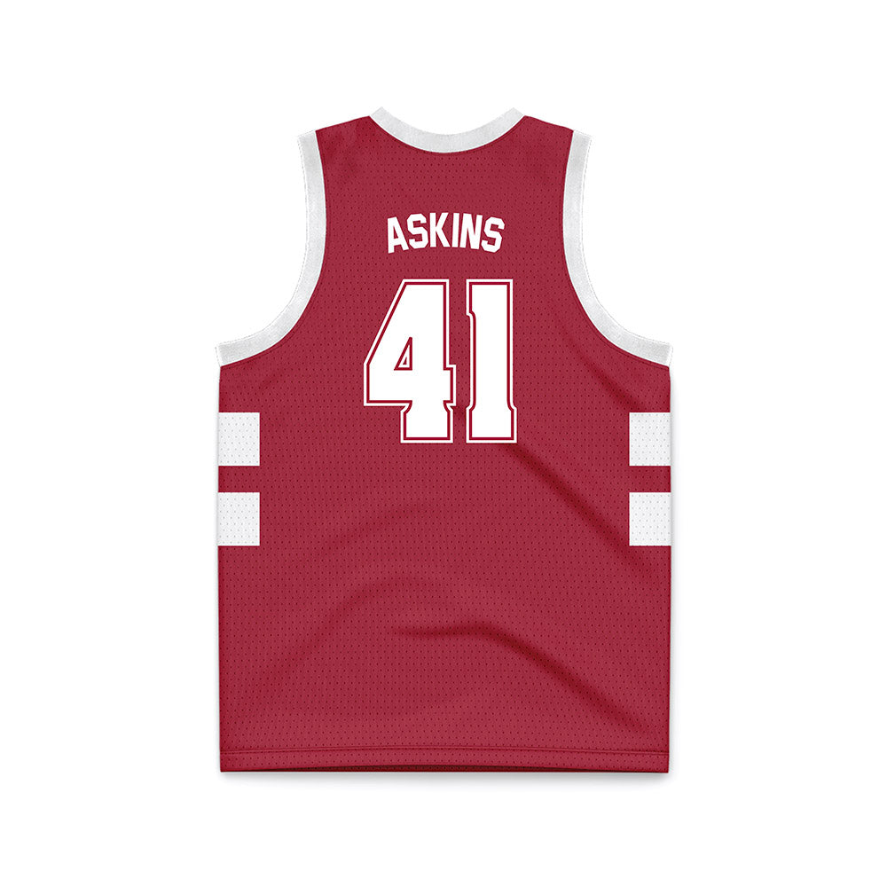 Alabama - Men's Basketball Alumni : Keith Askins - Basketball Jersey-1