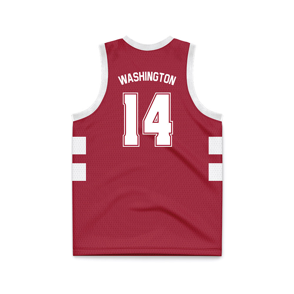 Alabama - Men's Basketball Alumni : Eric Washington - Basketball Jersey-1