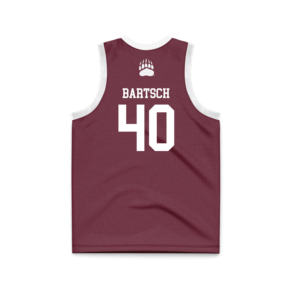 Montana - NCAA Women's Basketball : Danielle Bartsch - Maroon Basketball Jersey-1