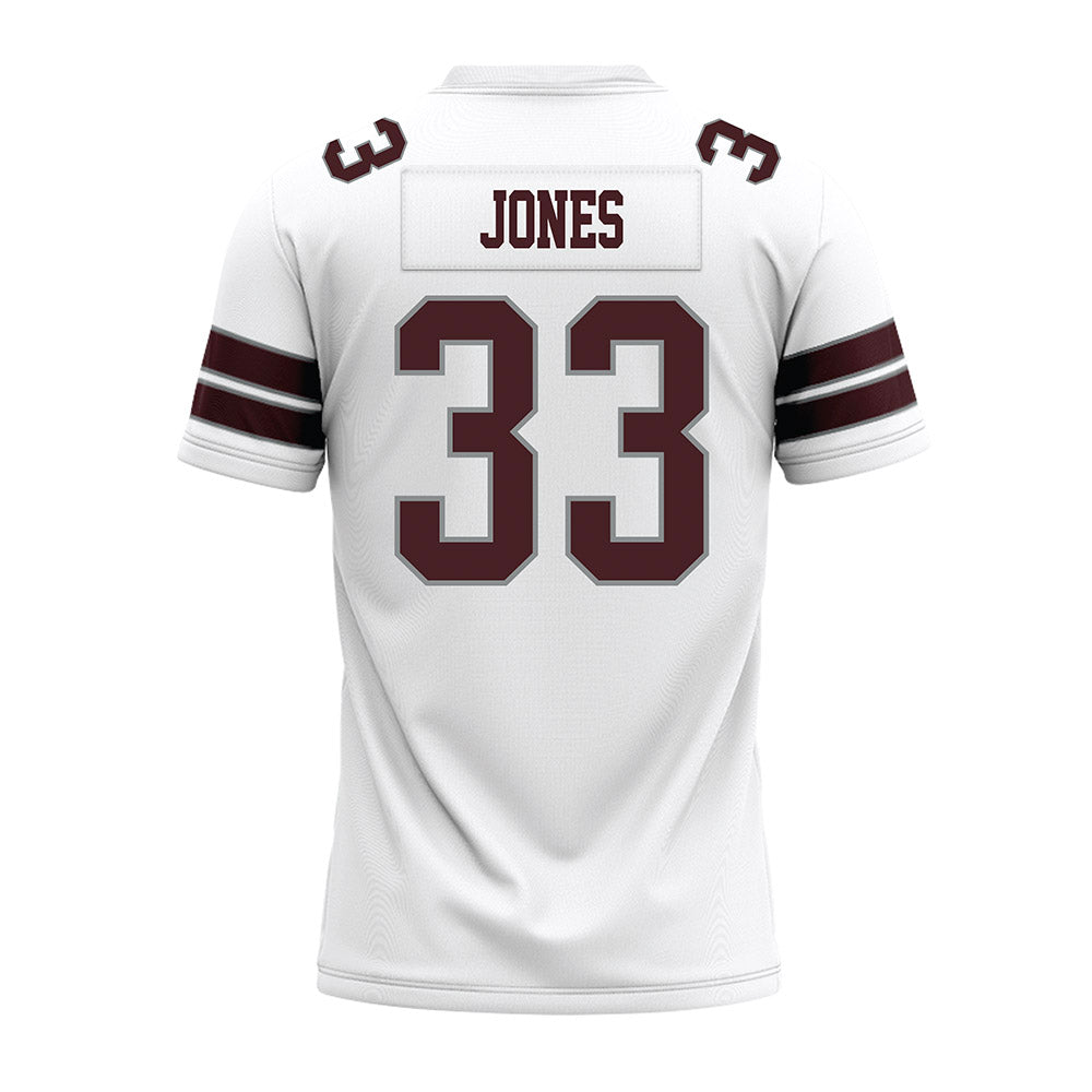 Montana - NCAA Football : Taylor Jones - White Premium Football Jersey-1