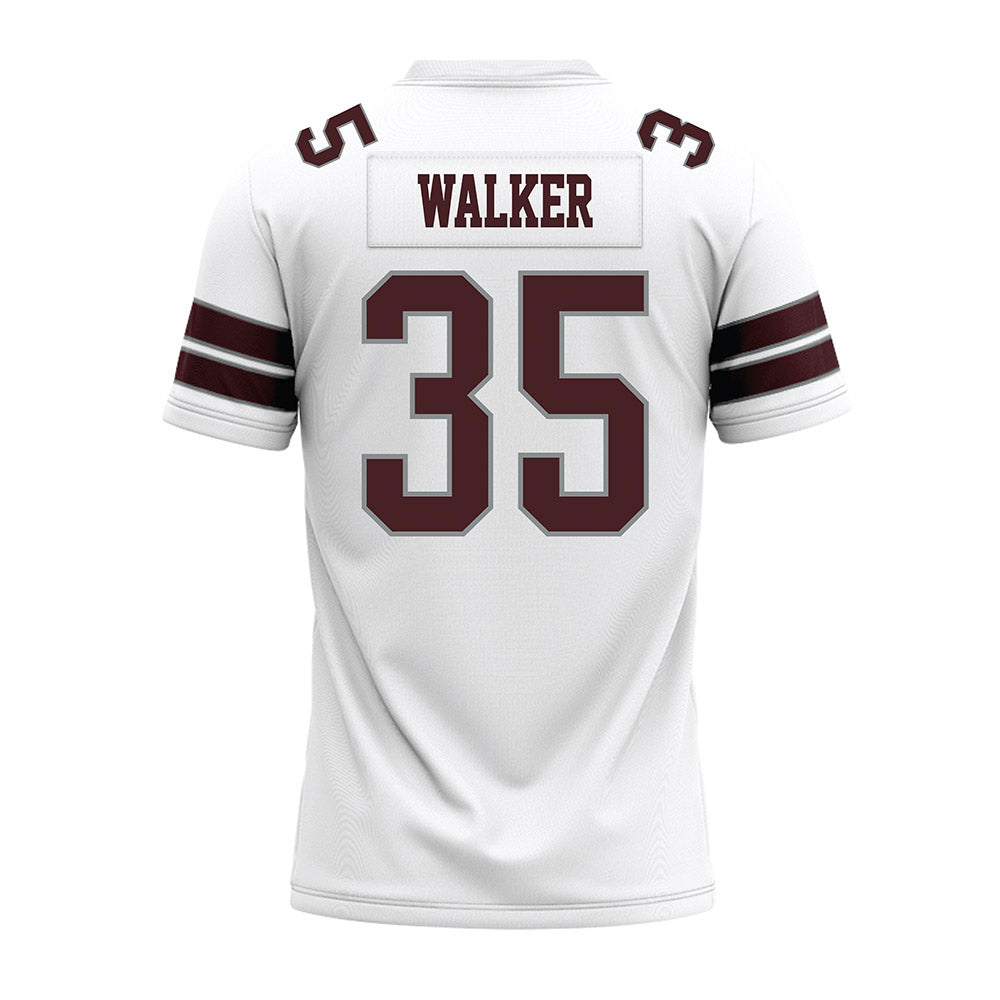 Montana - NCAA Football : Grady Walker - White Premium Football Jersey-1